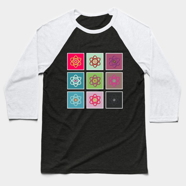 Monroe Atoms Baseball T-Shirt by ShirtAtlas